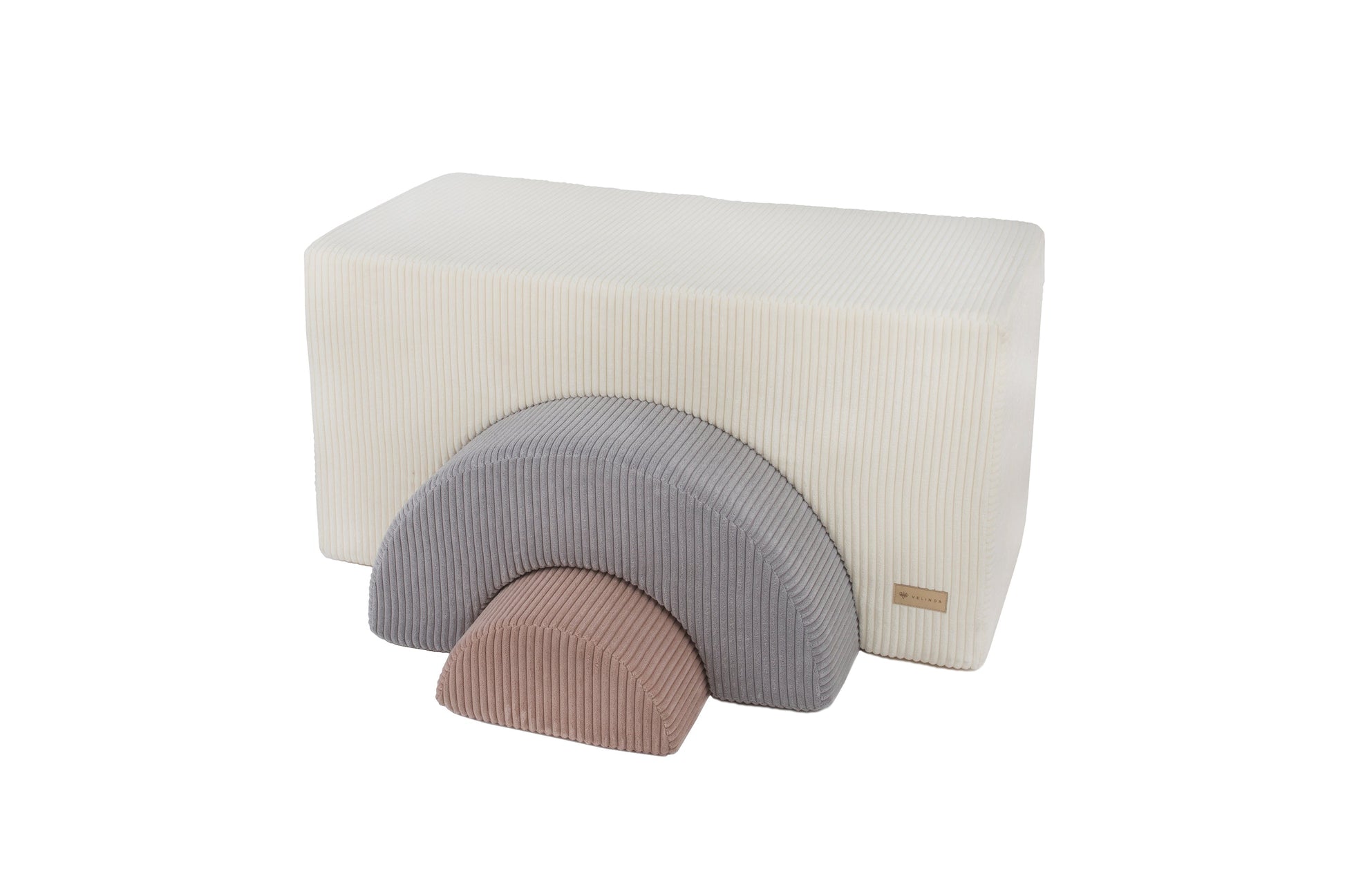 Legeklodser i fløjl til børn