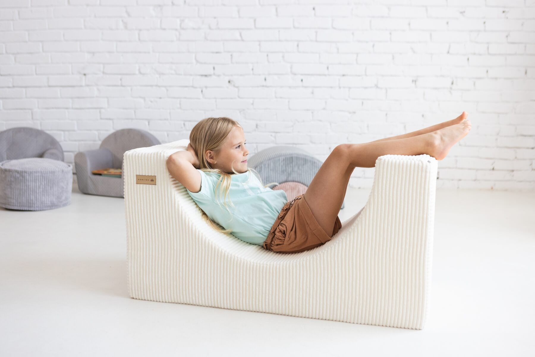 Legeklodser i fløjl til børn