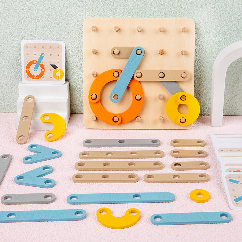 Montessori Kombinationspuslespil