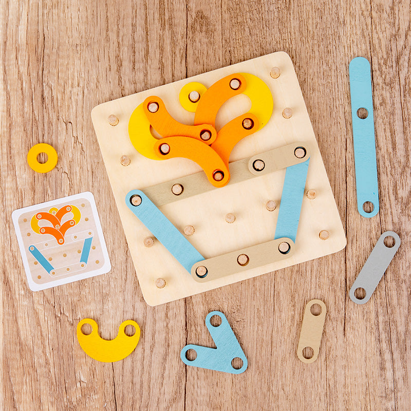 Montessori Kombinationspuslespil