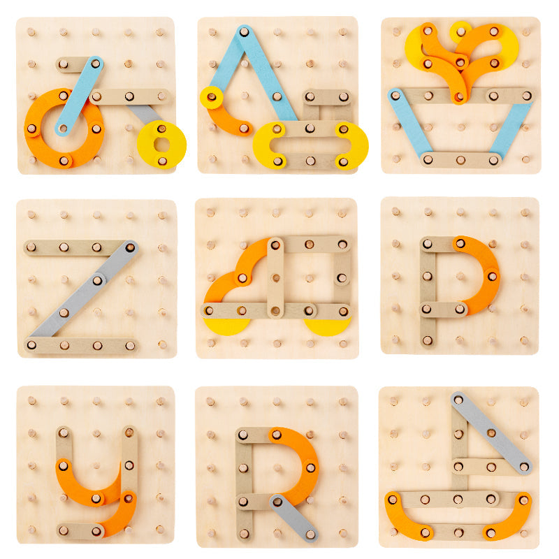Montessori Kombinationspuslespil
