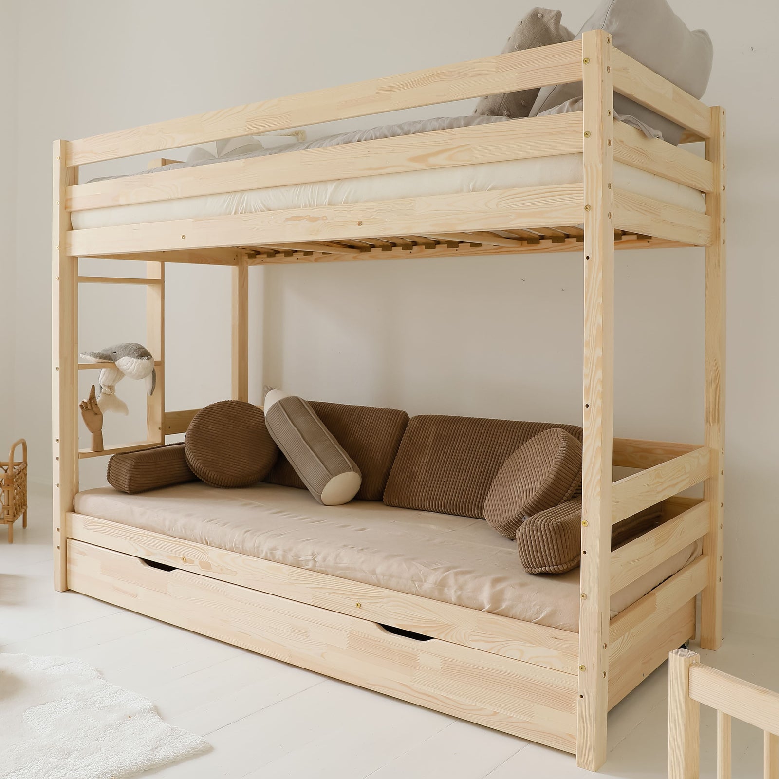 Basic Plus våningssäng med låda 