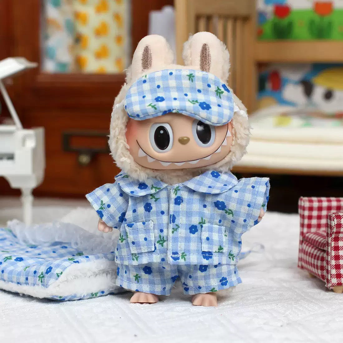 Labubu Seng & Pyjamas Sæt