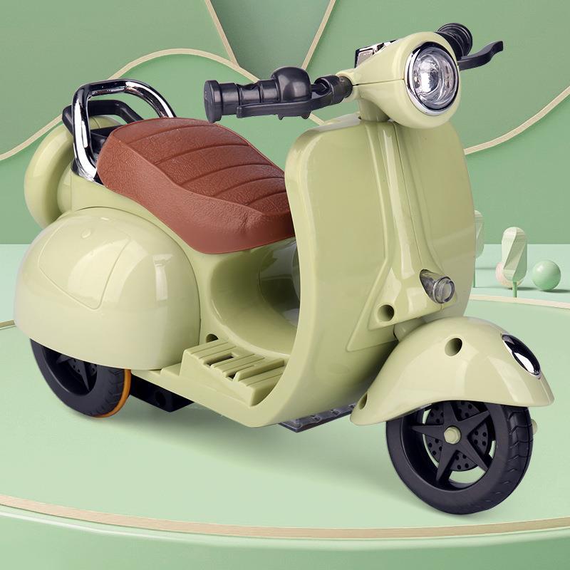 Elektrisk Scooter med Lys & Lyd til din Labubu