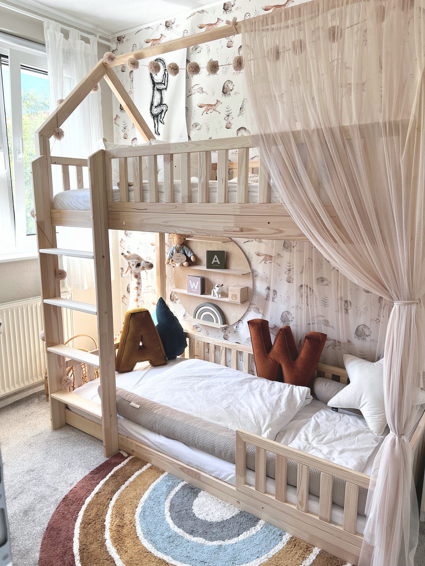 Våningssäng BIANCO. 200x90cm