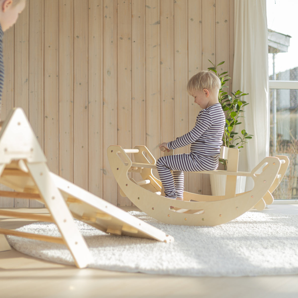 Gunghäst till Luna Klätterbåge