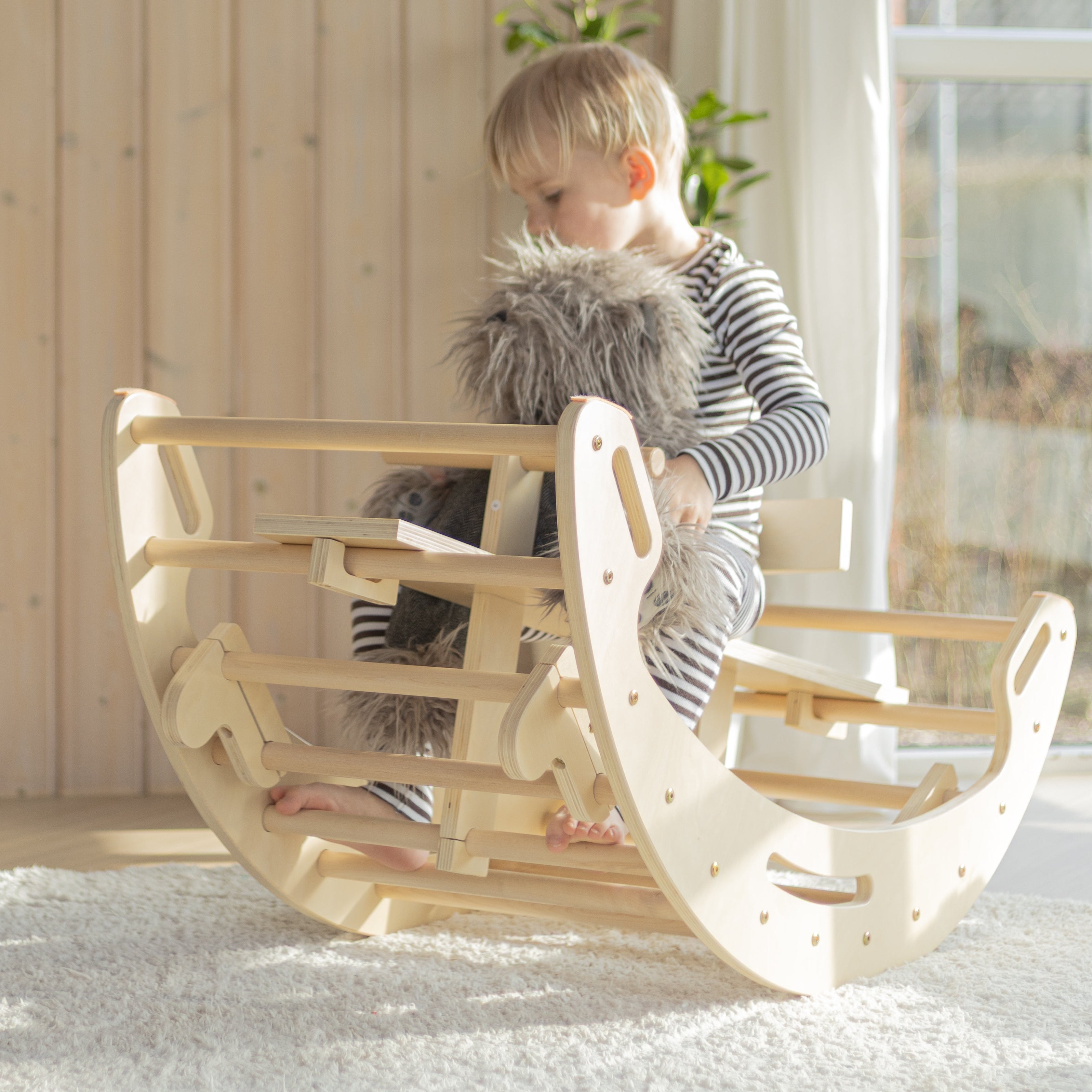 Gunghäst till Luna Klätterbåge