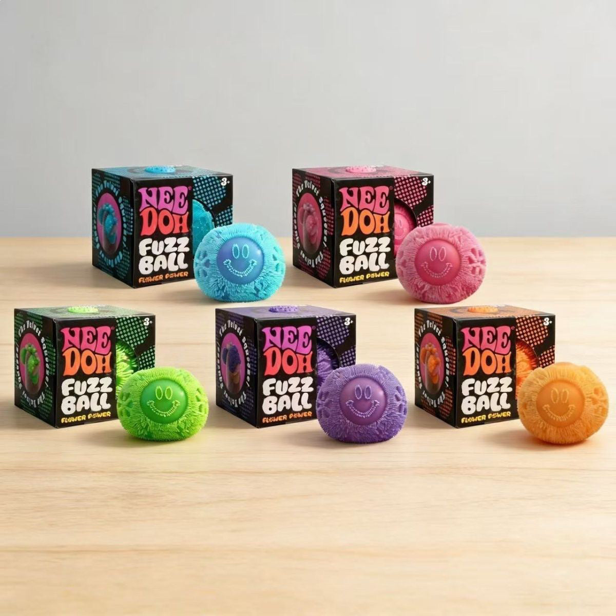 NeeDoh® Fuzz Ball Flower Power Asst.