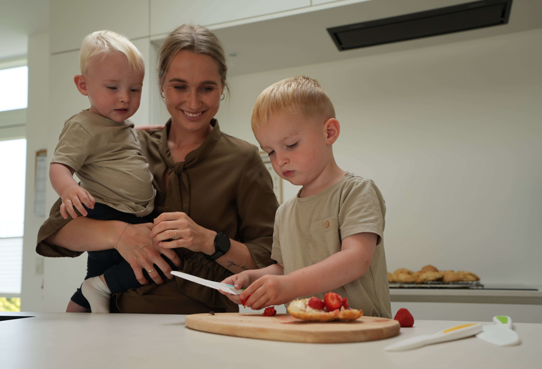 Køkkenknivsæt - 100% sikre til børn.