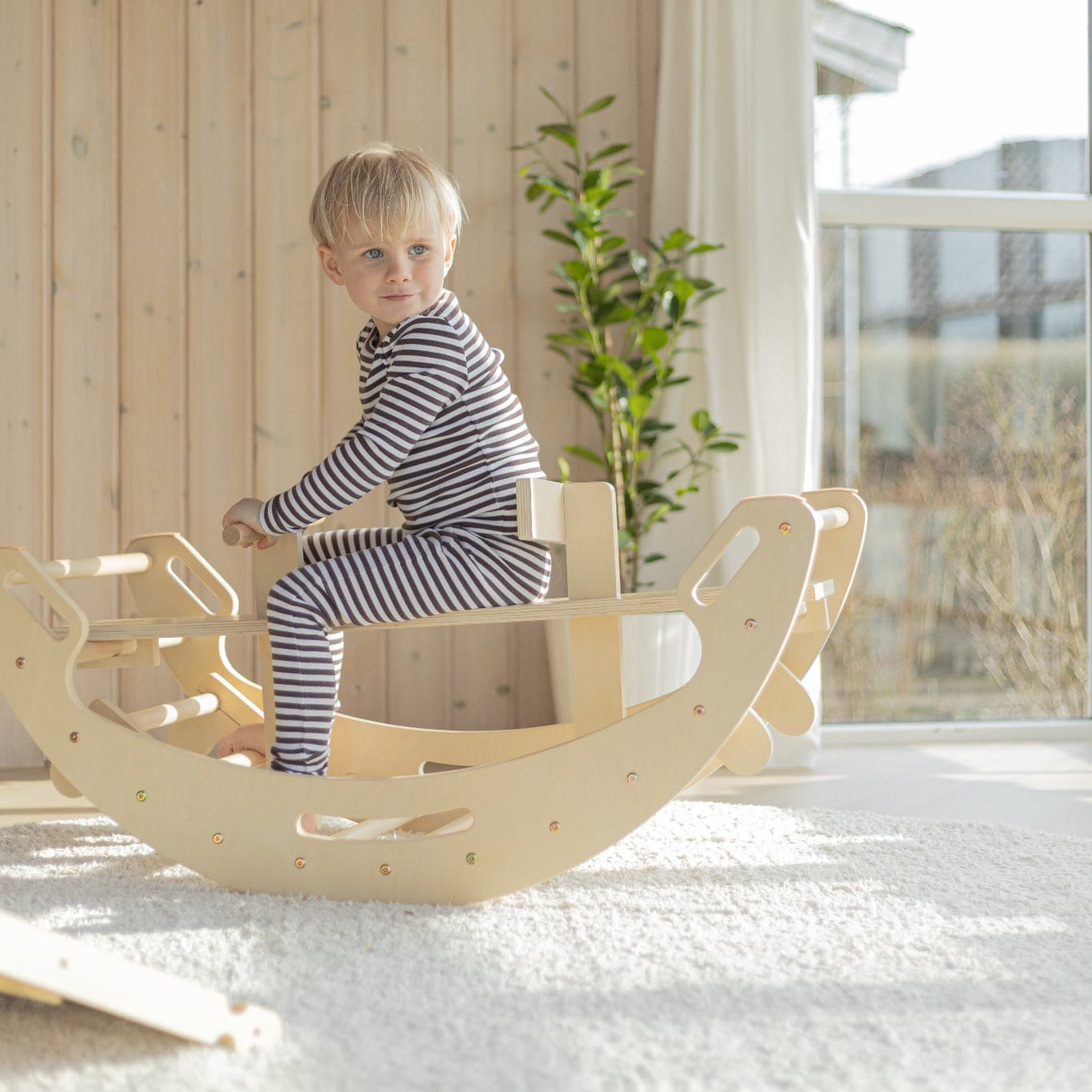 Gunghäst till Luna Klätterbåge