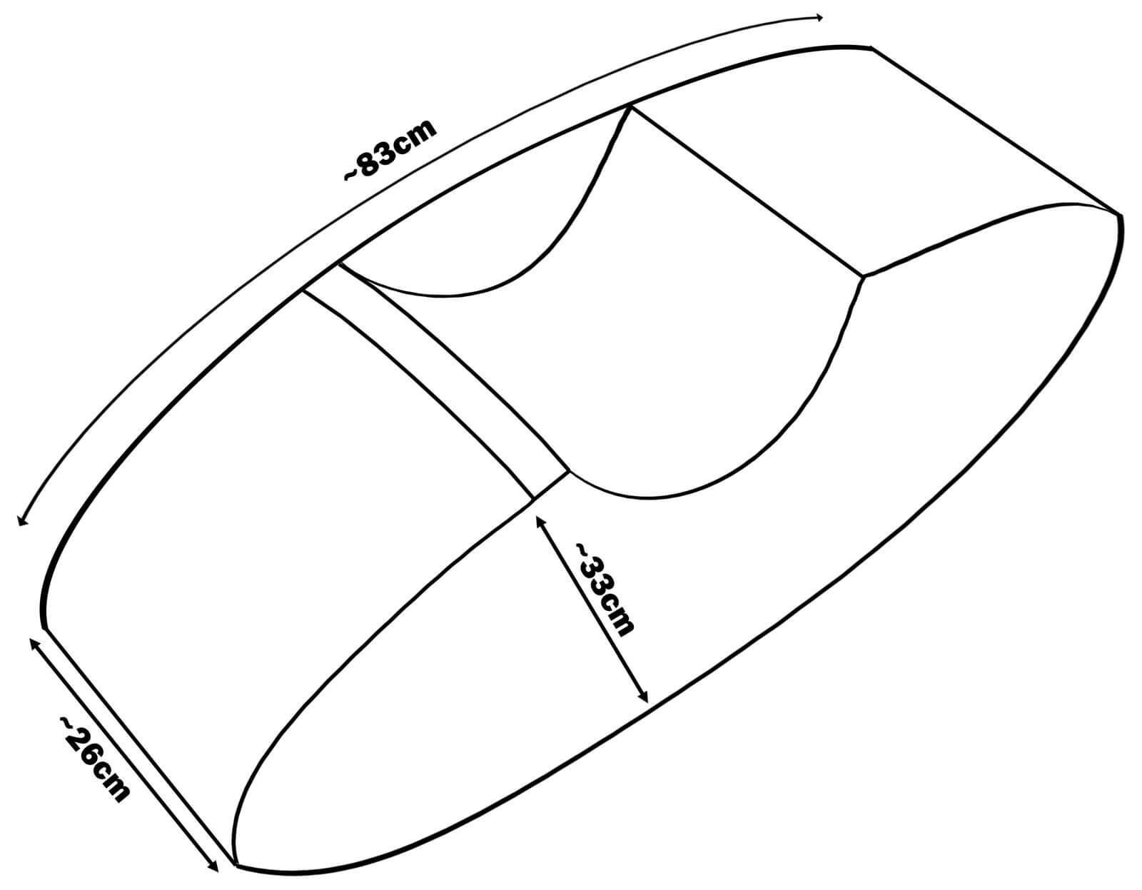mål på vippen i skum
