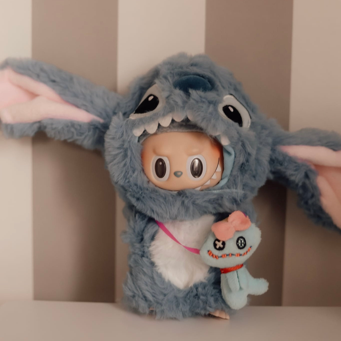 Labubu Tøjsæt – Blue Monster Edition