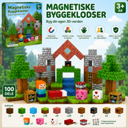 Magnetklodser – Bondegård (100 dele)