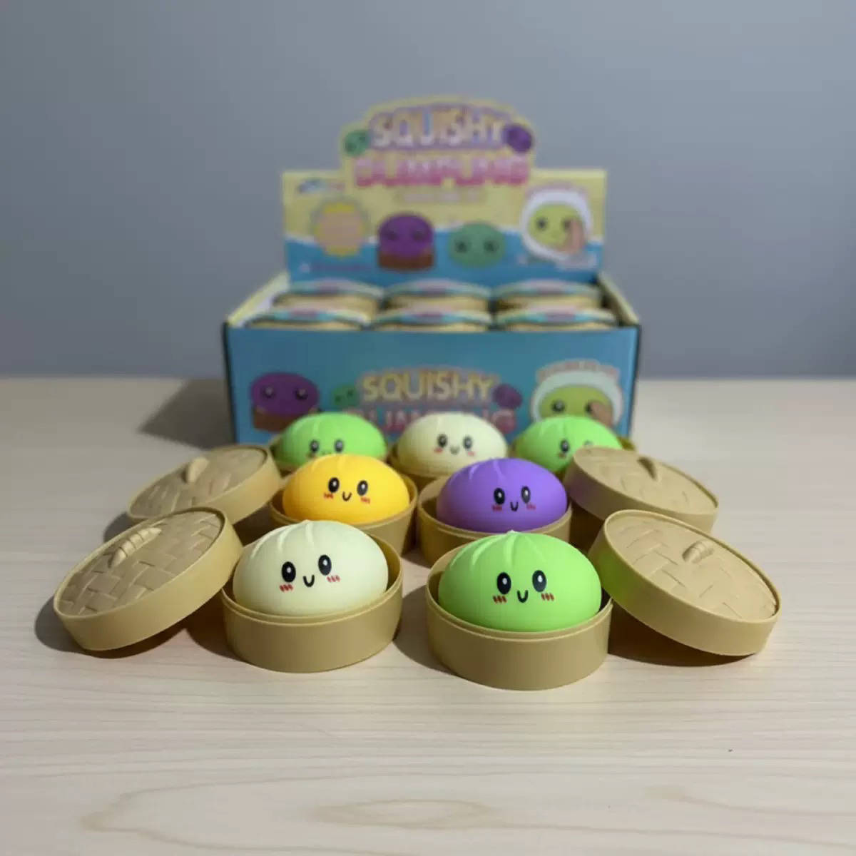 Dumpling Squishy – Pastel Surprise 8,5 cm