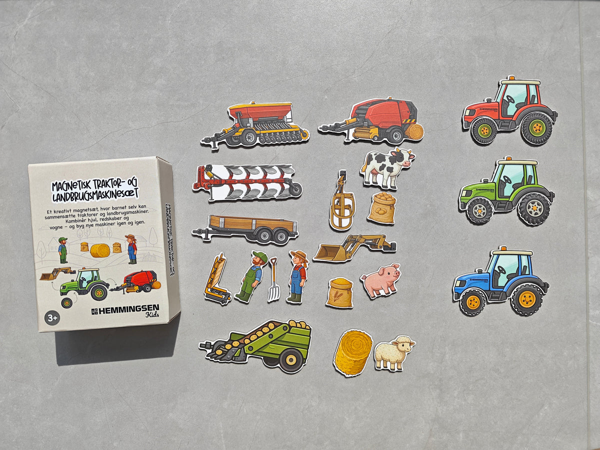 Magnetisk Traktor – Bygg-själv-set