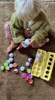 Montessori äggpussel