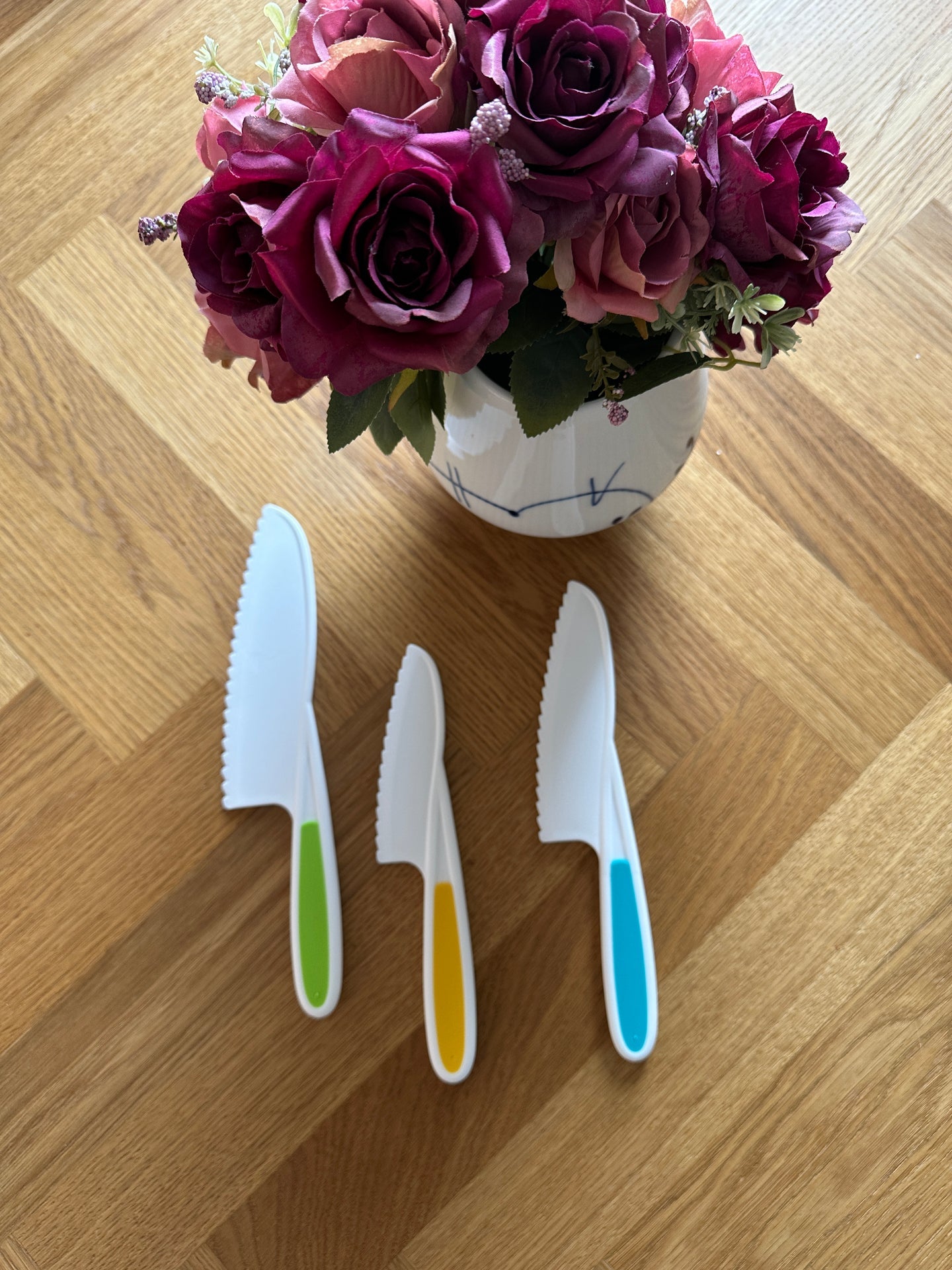 Køkkenknivsæt - 100% sikre til børn.