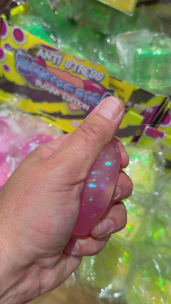Ladda video: Glitter Squishy Ball
