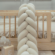 Sängkappa, 5-trådig flätad Beige